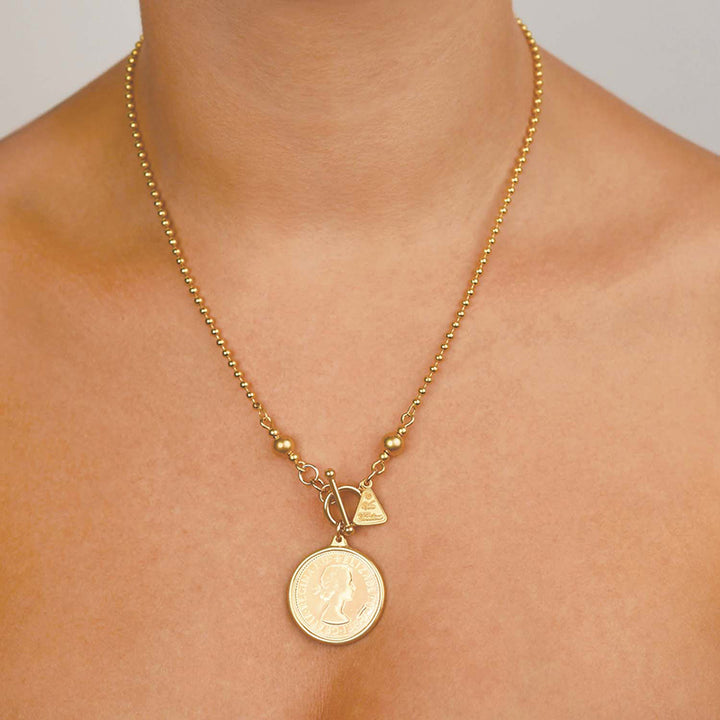 SHILLING COIN NECKLACE