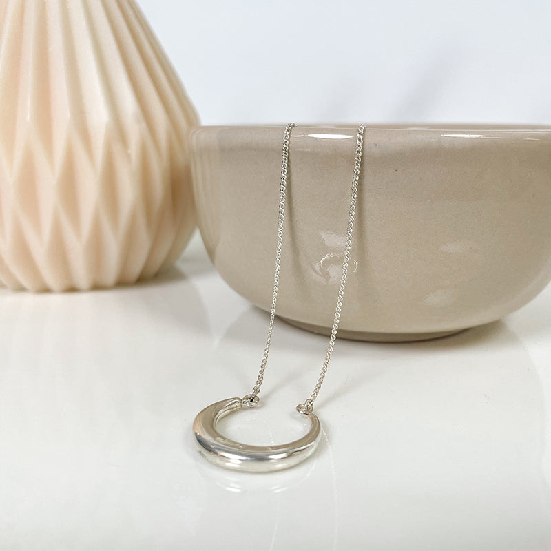 HALF MOON NECKLACE