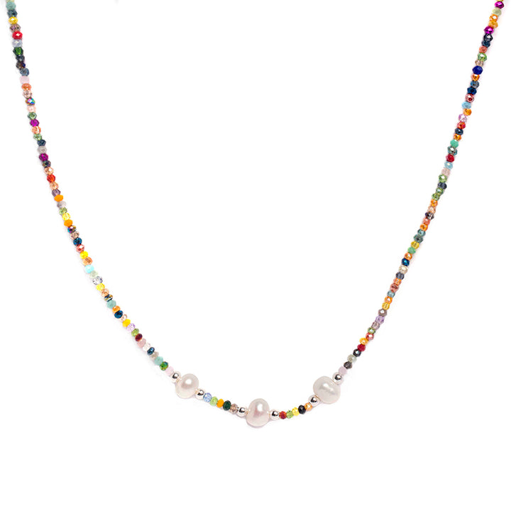 RAINBOW PEARLA NECKLACE